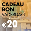 €20 huurtegoed voor vaderdag bij Gereedschapverhuur.nl