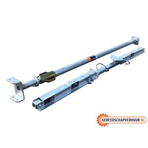 Gevelstempel 195 315 cm huren Utrecht Stut alone stempel met Maximale belasting 11.4 kN te huur