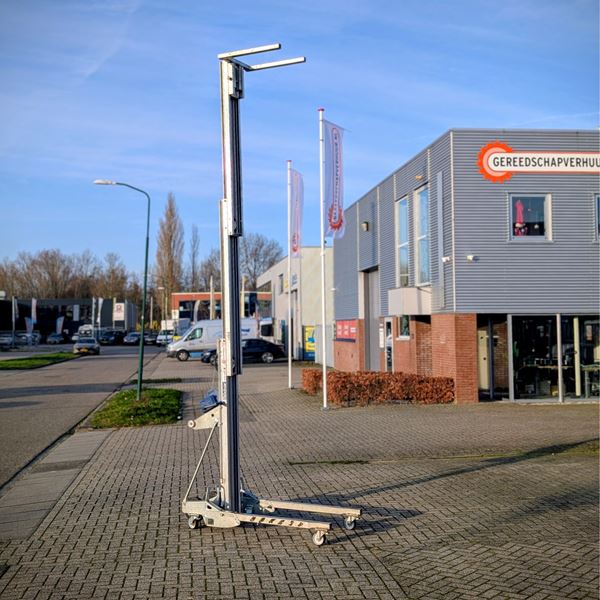 Kanaallift 4,80 meter hoog huren in Bunnik Böcker Kannaal lift tot 300 kg te huur